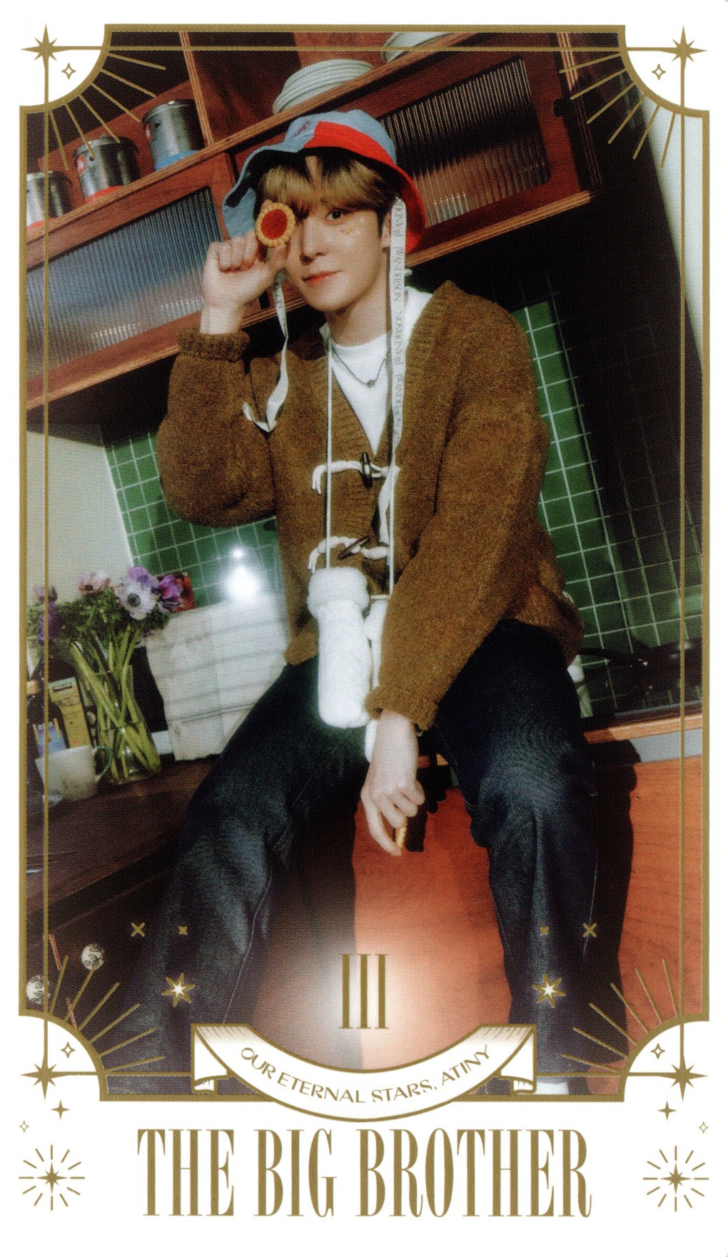 ATINY 4th Membership 'Fairy Tale With ATEEZ' Fortune Card Set