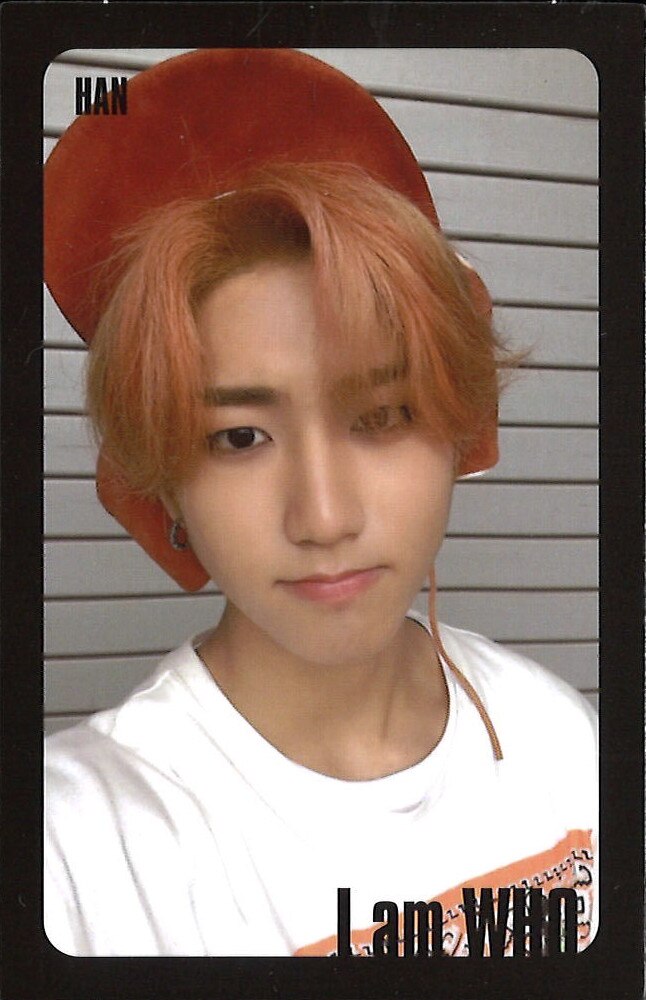 Han Stray Kids photocard from Selfie Ver.