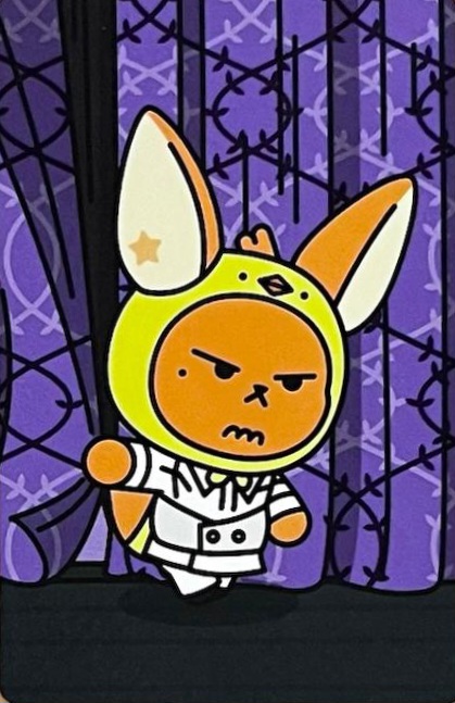 Yeonjun TXT photocard - 7TH YEAR: A Moment of Stillness in the Thorns PPULBATU Sticker Set