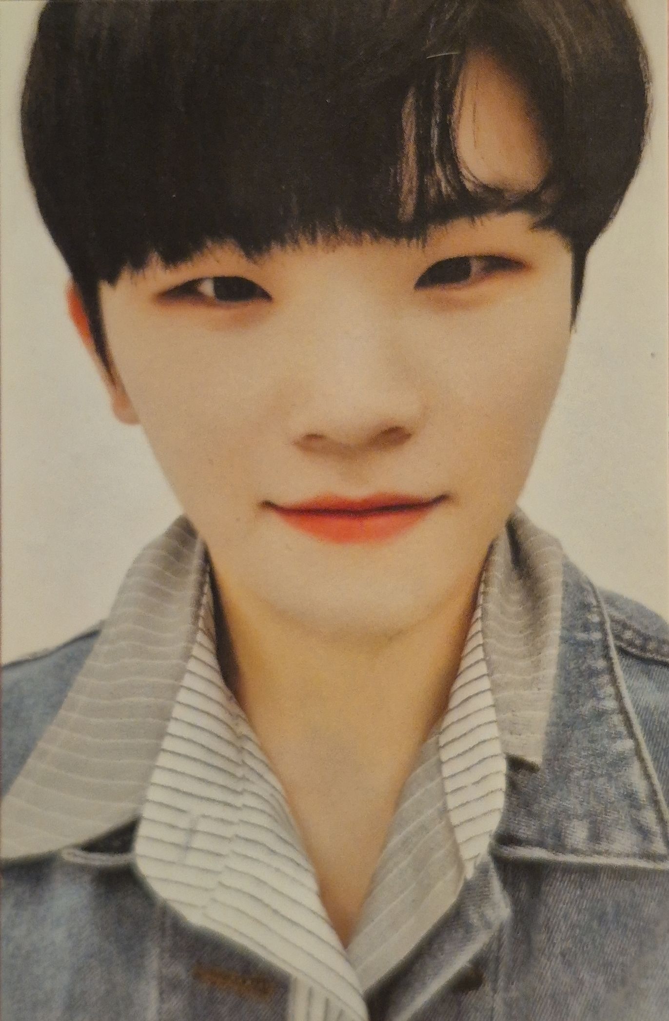 Woozi SEVENTEEN photocard Trading Card