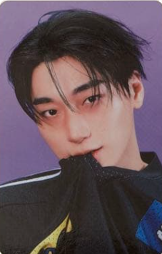 San ATEEZ photocard Random Trading Card