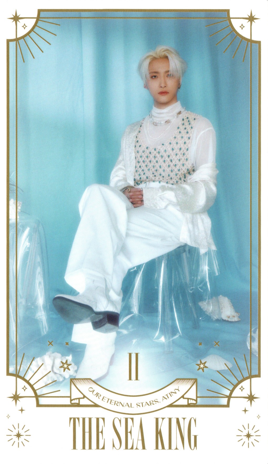 ATINY 4th Membership 'Fairy Tale With ATEEZ' Fortune Card Set