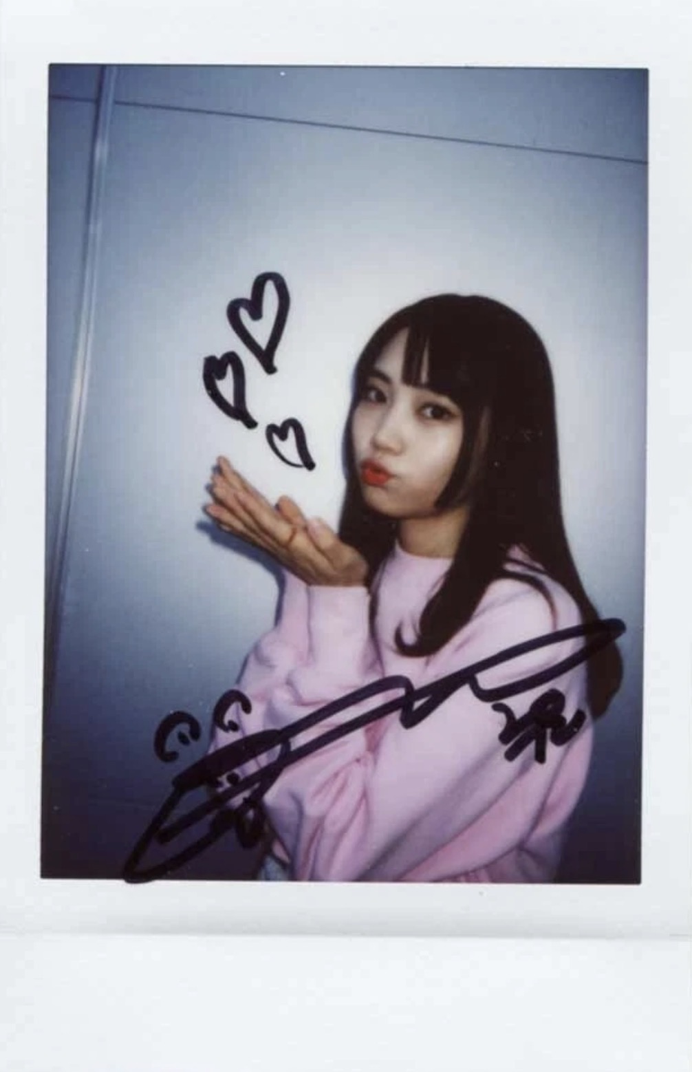 Autographed Polaroid Benefit