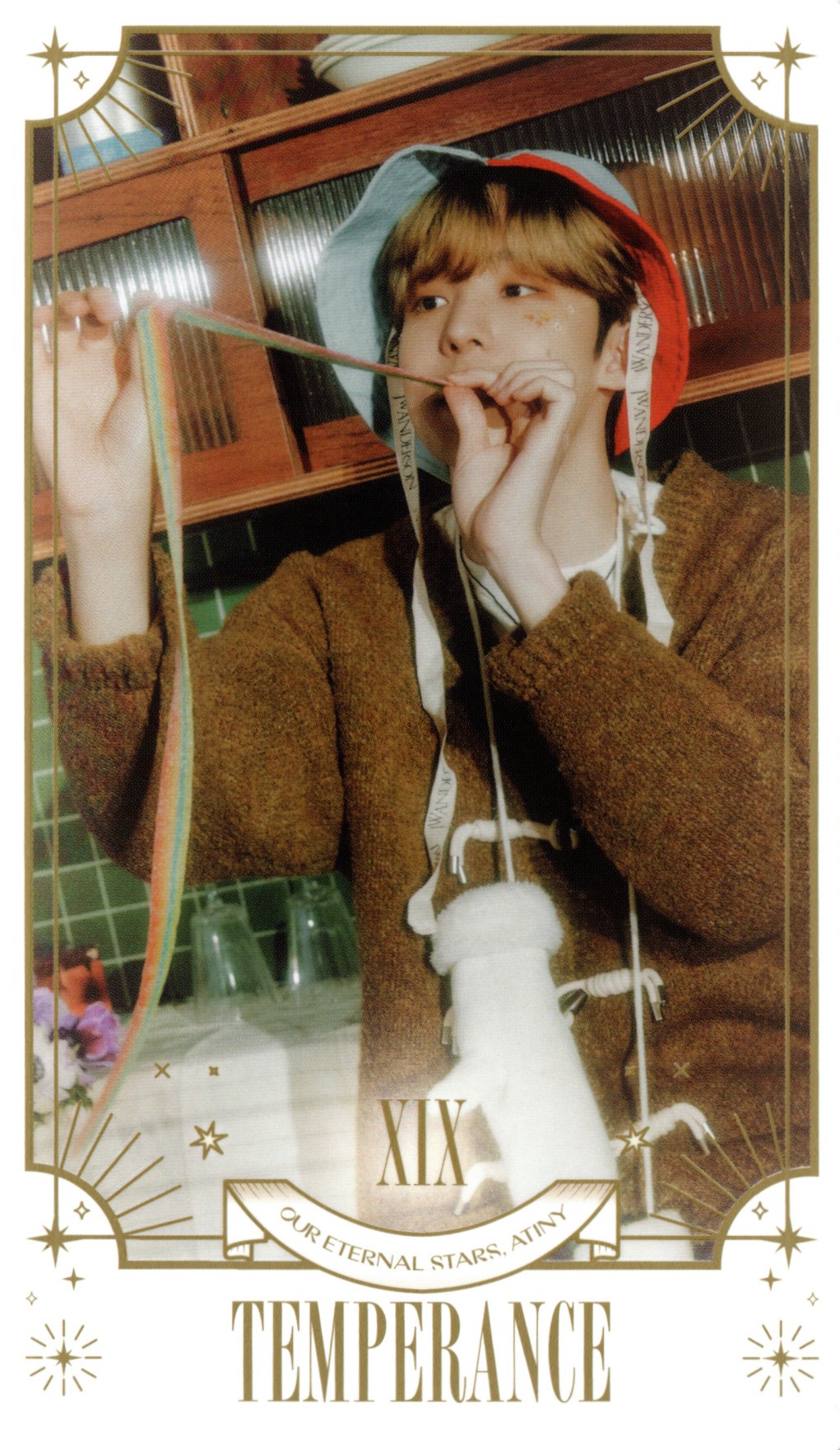 ATINY 4th Membership 'Fairy Tale With ATEEZ' Fortune Card Set
