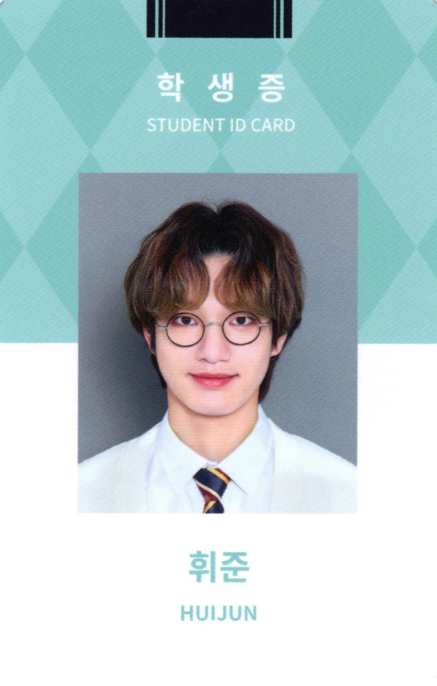 Huijun MCND photocard from Student ID Card Set
