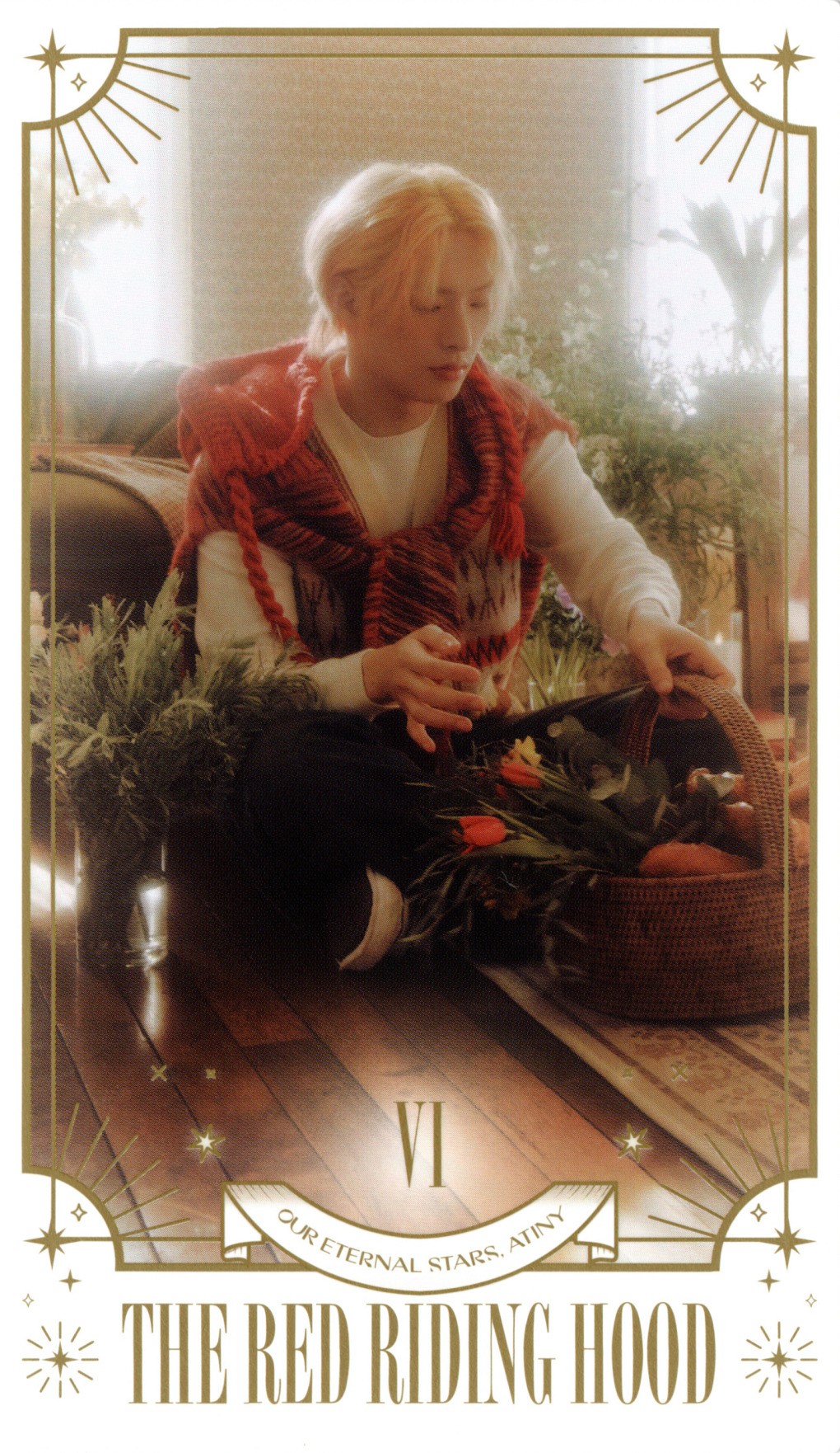Mingi ATEEZ photocard Fortune Card Set