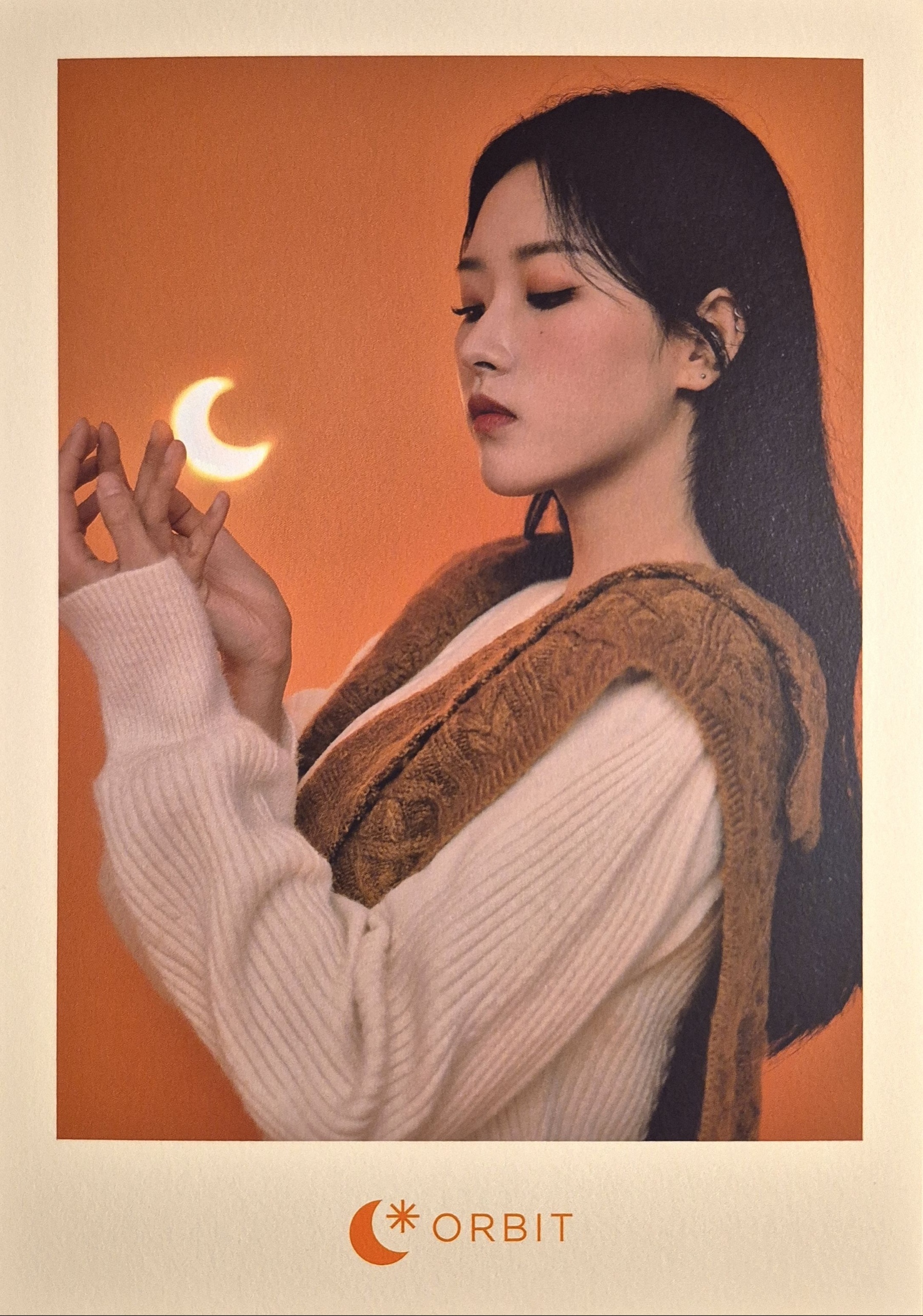 Hyeju LOONA photocard from Message Card