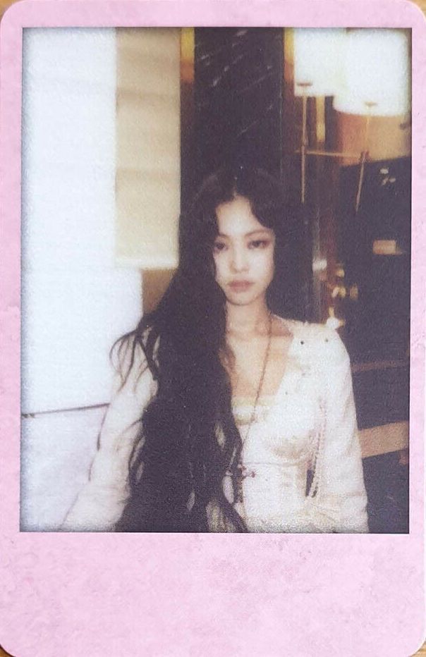 Jennie BLACKPINK photocard from Polaroid Photocard