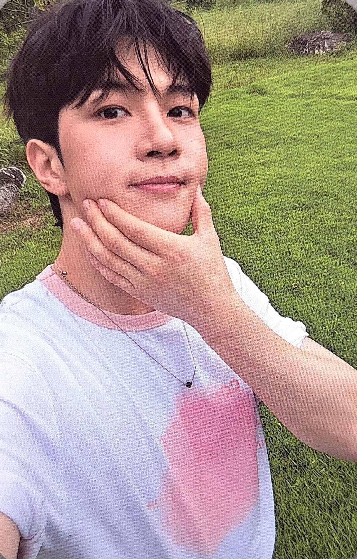 Hweseung N.Flying photocard from Selfie Photocard