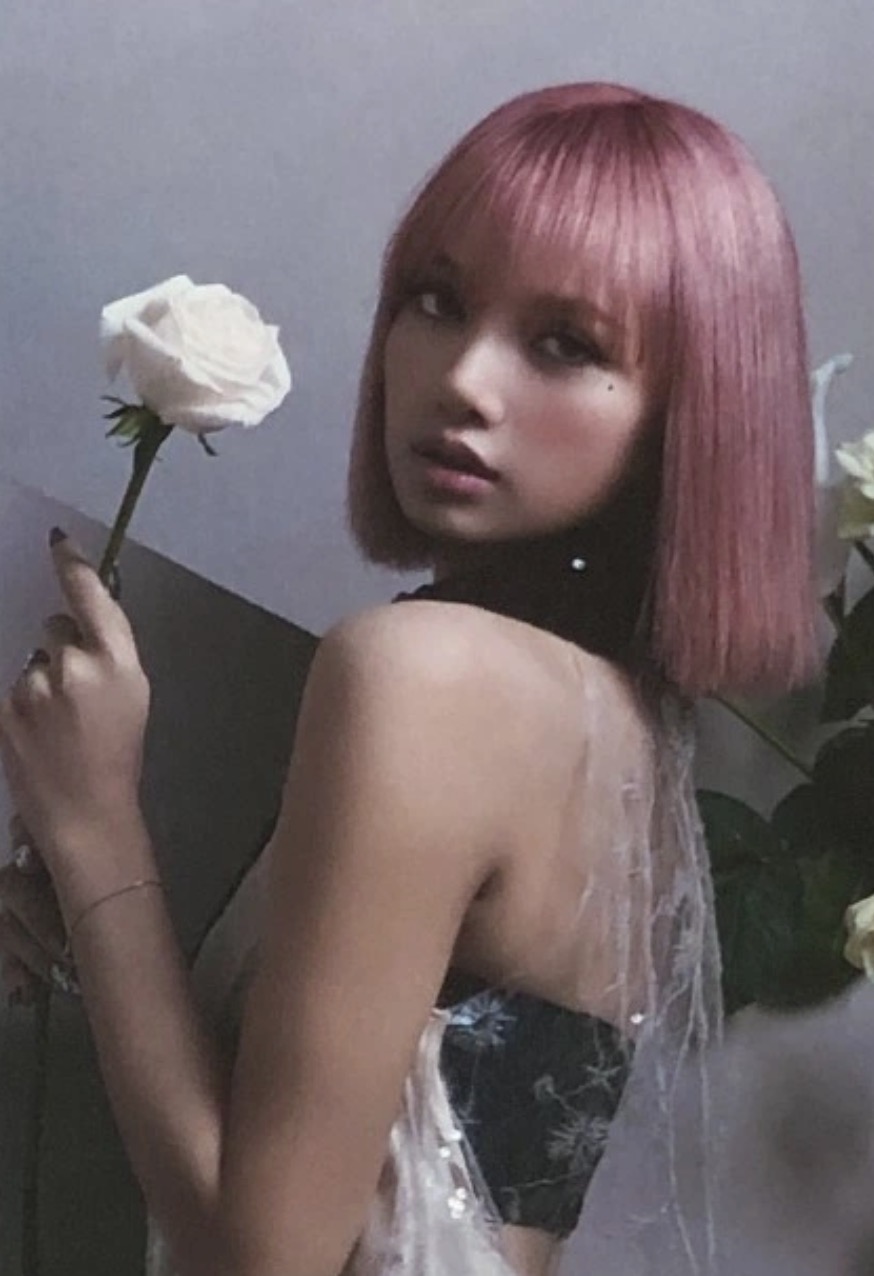 Lisa BLACKPINK photocard Postcard