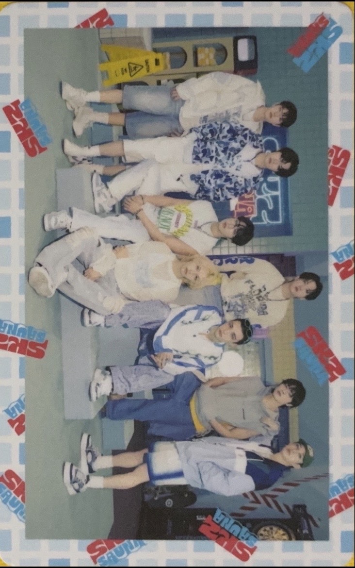 SKZ Sauna Official MD Photocard Set