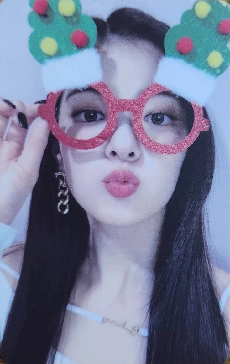 LIA ITZY photocard from Lucky Draw