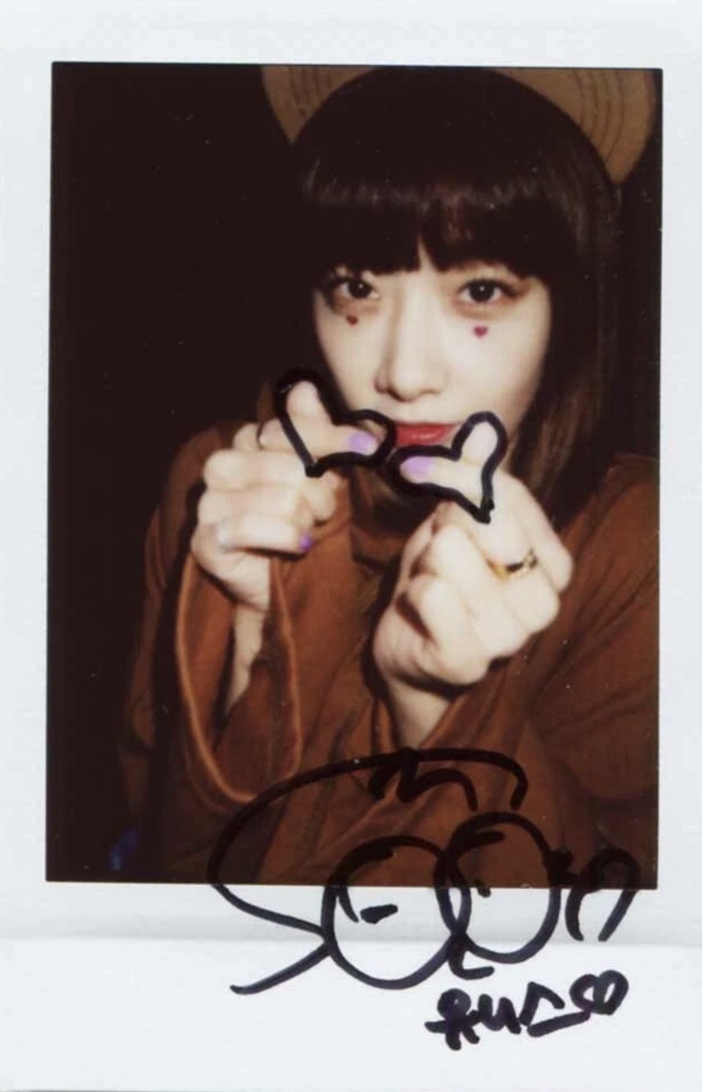 Autographed pob Autographed Polaroid