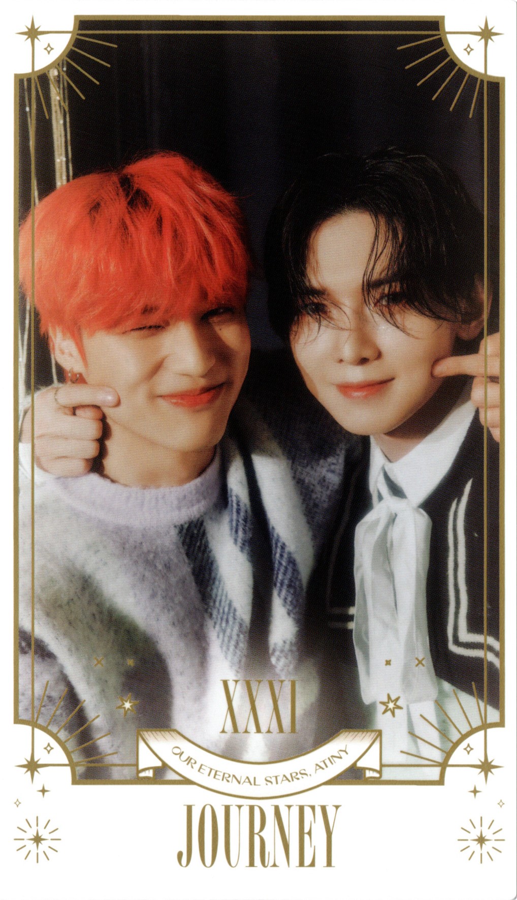  ATEEZ photocard from Fortune Card Set