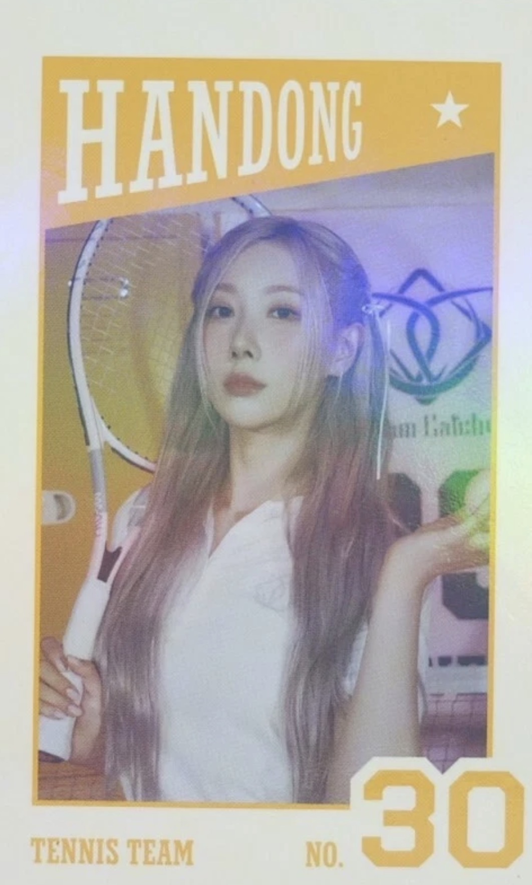 Handong Dreamcatcher photocard from [Dreams of Victory] Player Card