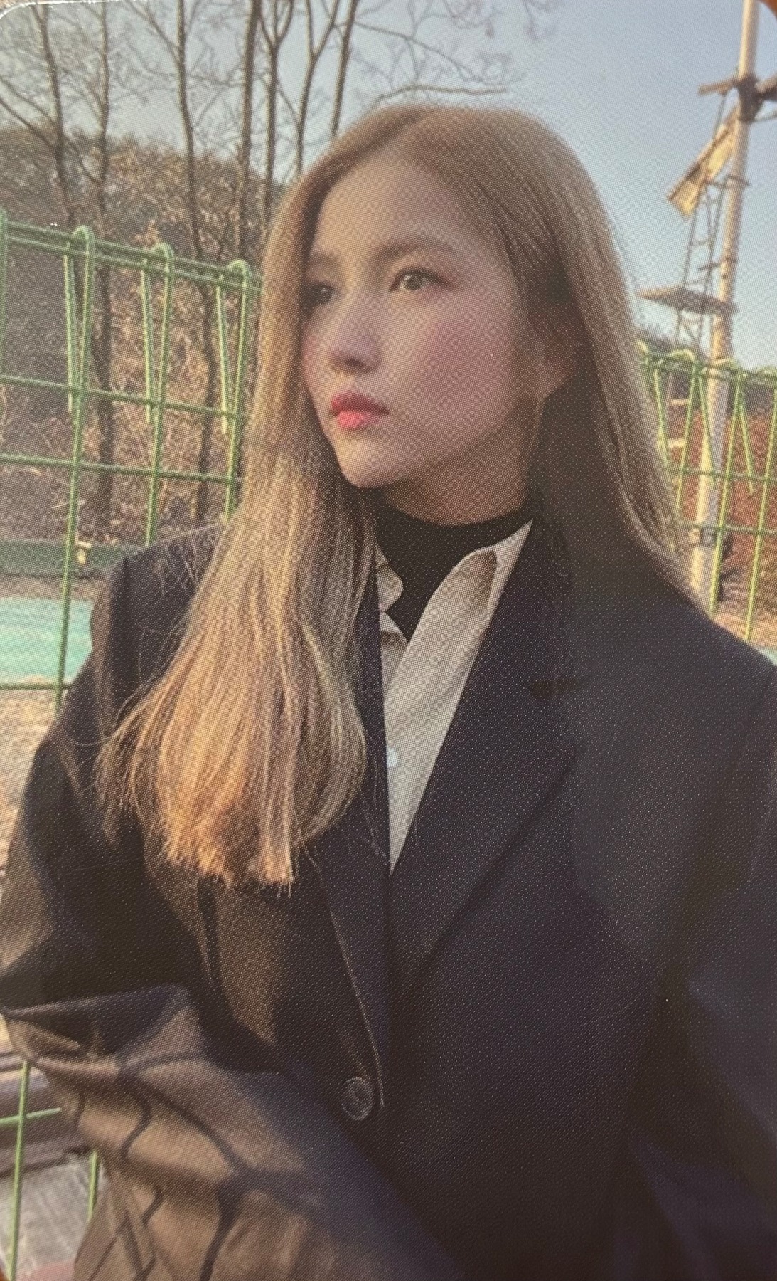 Sowon GFRIEND photocard from Selfie Photocard