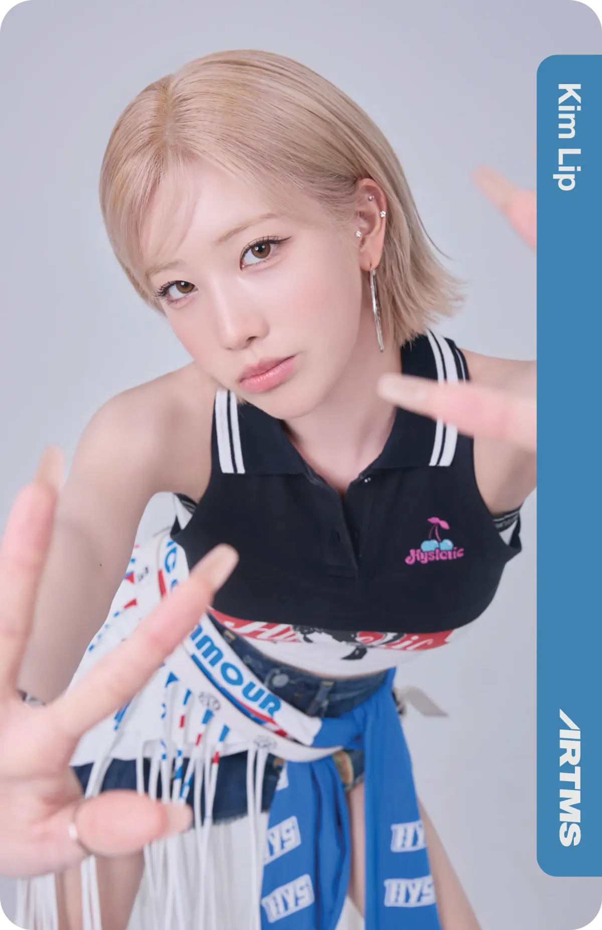 Kim Lip ARTMS photocard Atom02 Double Class Objekt