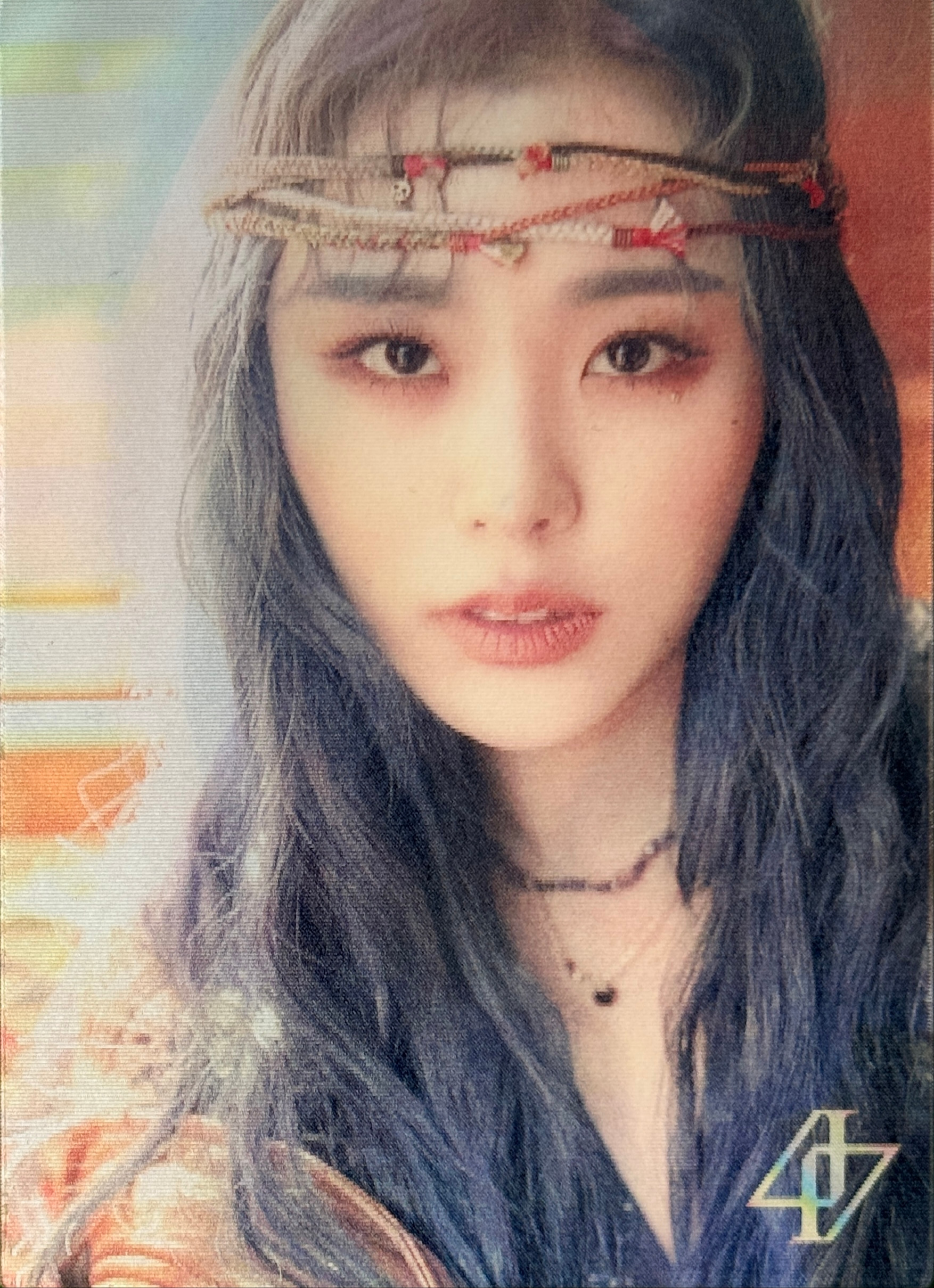 Wheein MAMAMOO photocard from Lenticular Card