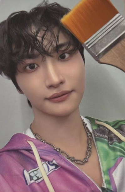 Seonghwa ATEEZ photocard from 50,000 KRW Purchase Benefit