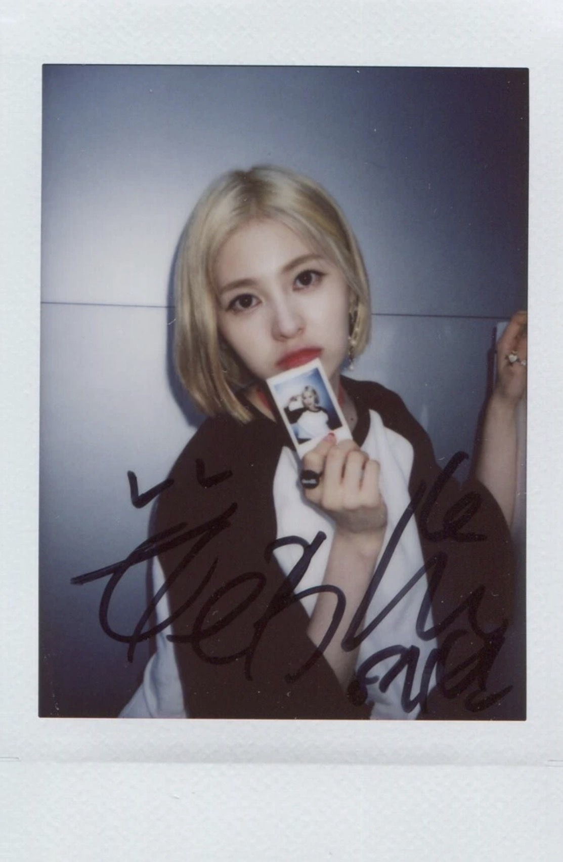 Autographed Polaroid Benefit