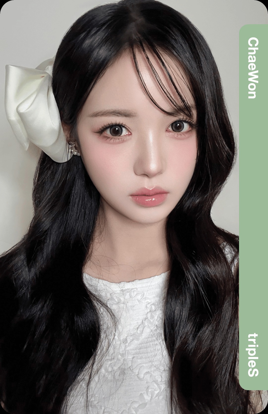Chaewon tripleS photocard from Double Class Objekt