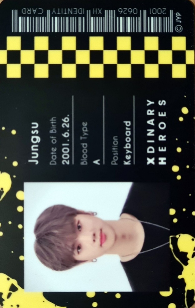 Jungsu photocard