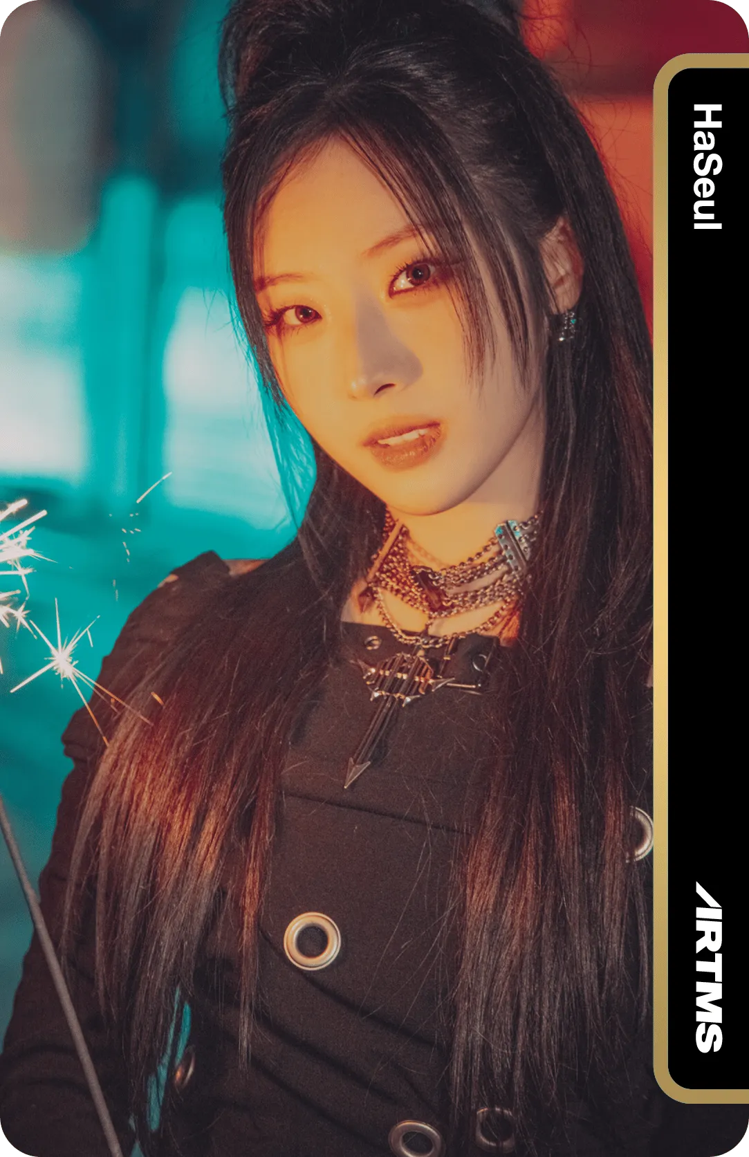 Haseul ARTMS photocard - BURN Double Class Objekt