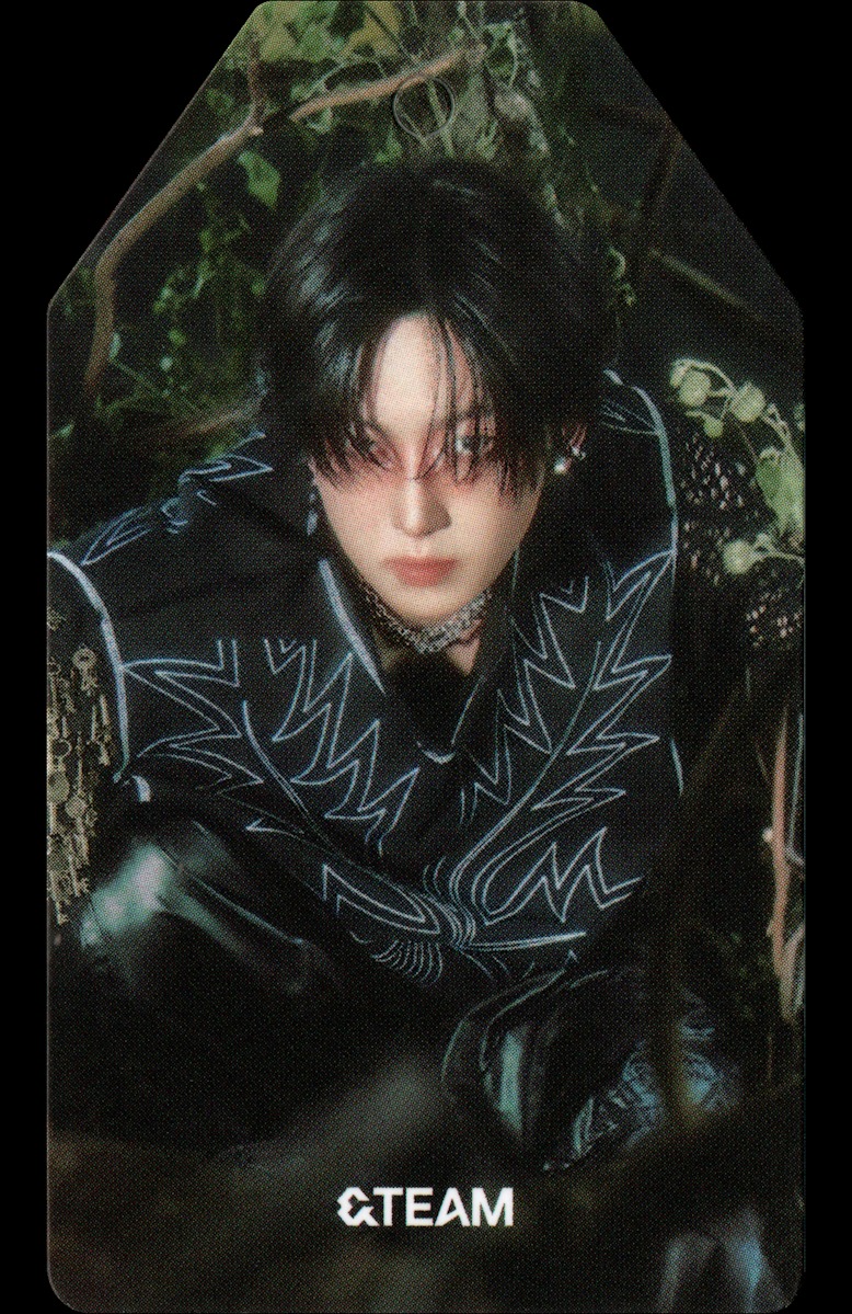 Fuma &TEAM photocard from Paper Tag Card