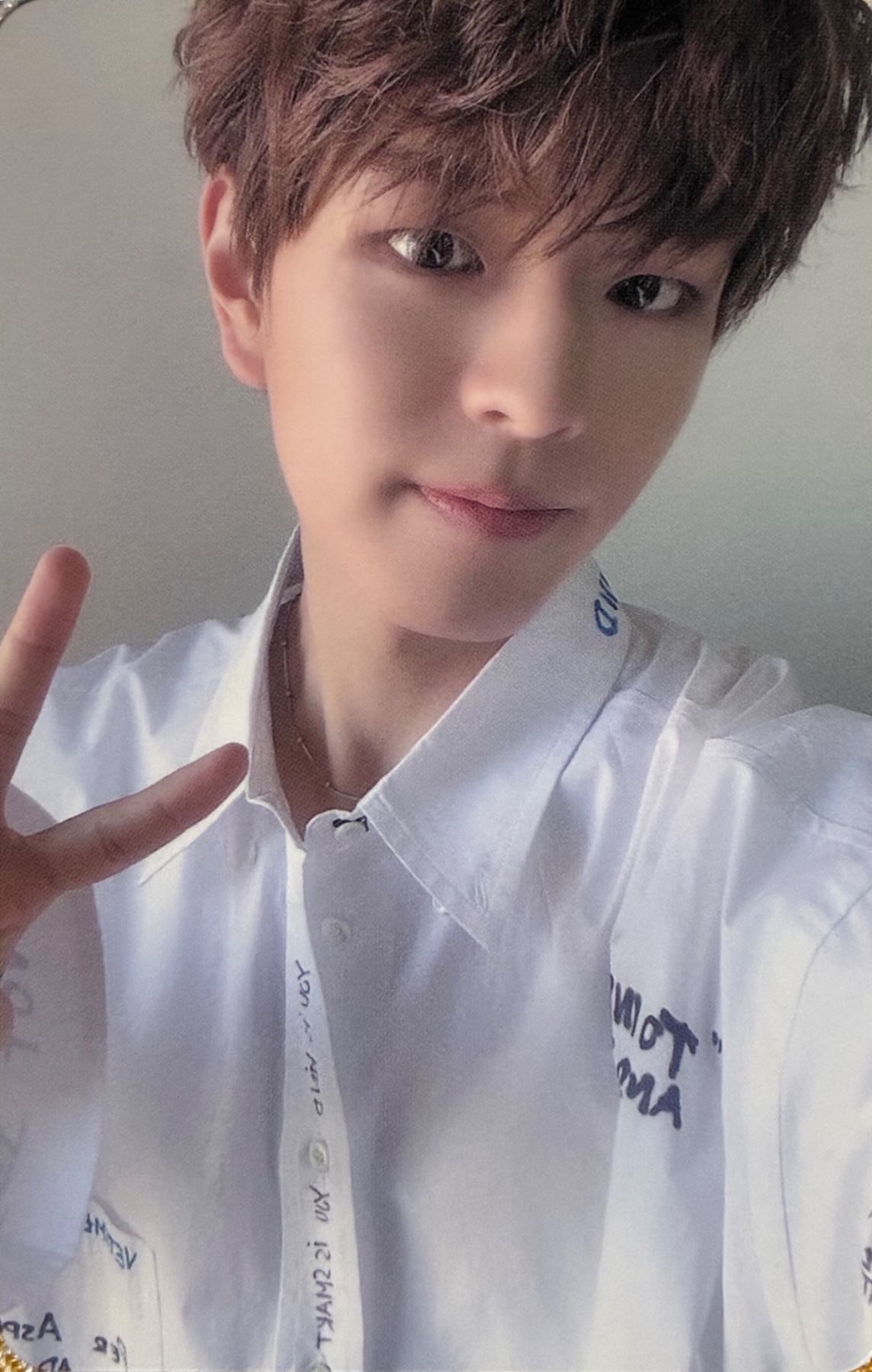 Seungmin Stray Kids photocard from QR Photocards