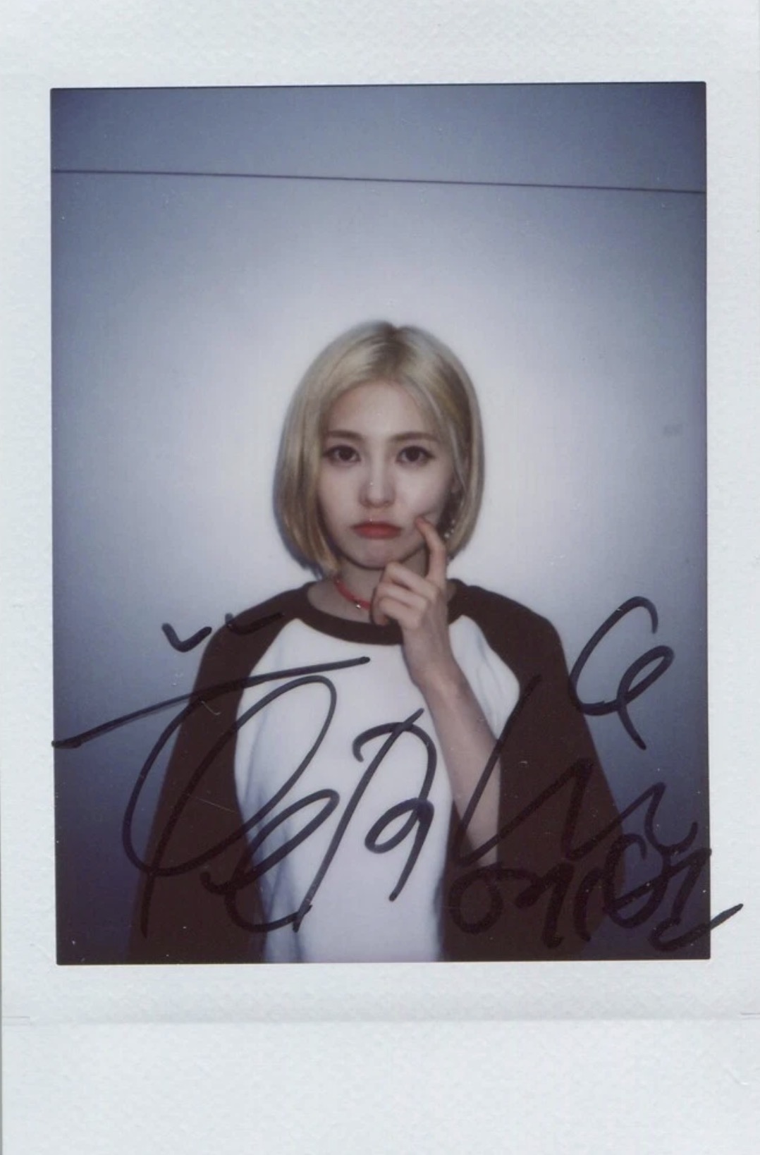 Autographed Polaroid Benefit