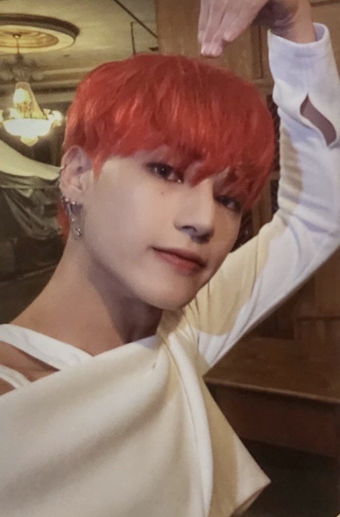 Wooyoung ATEEZ photocard from Torn set