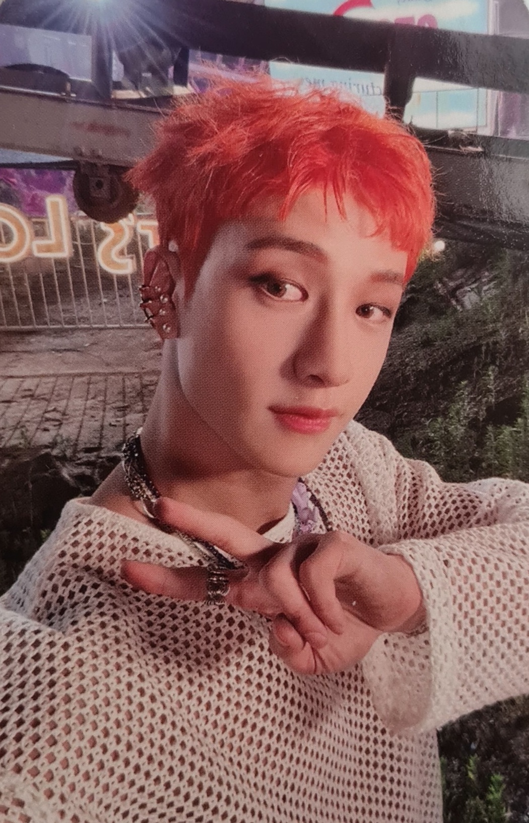 Bang Chan Stray Kids photocard from Photocards