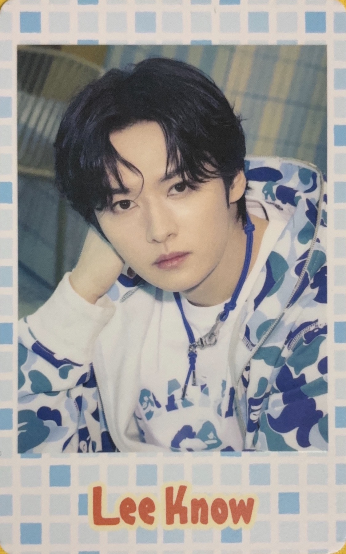 Lee Know Stray Kids photocard from Photocard Set