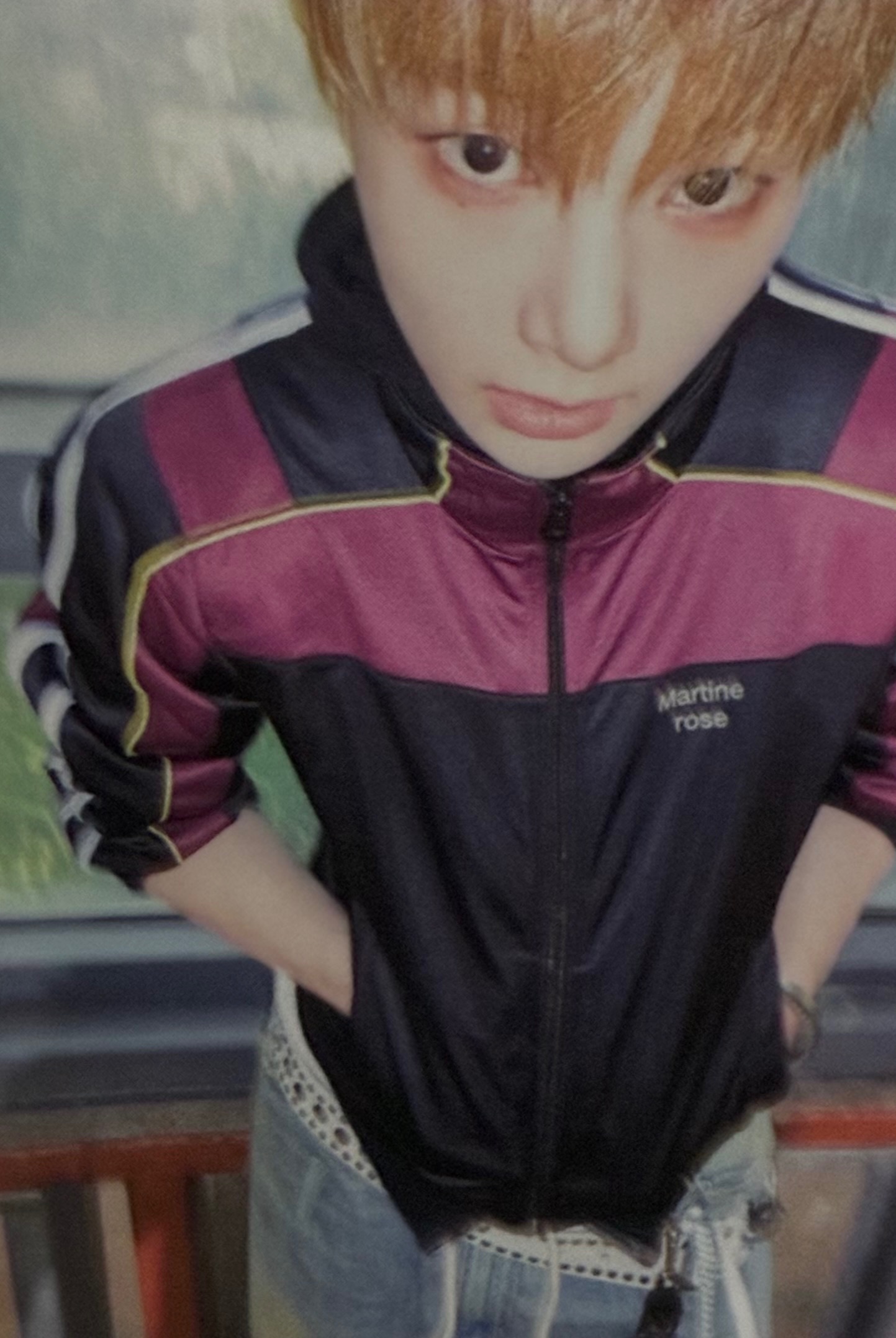 I.N Stray Kids photocard from Sticker Set