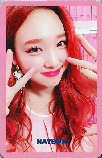Nayeon TWICE photocard from Photocards