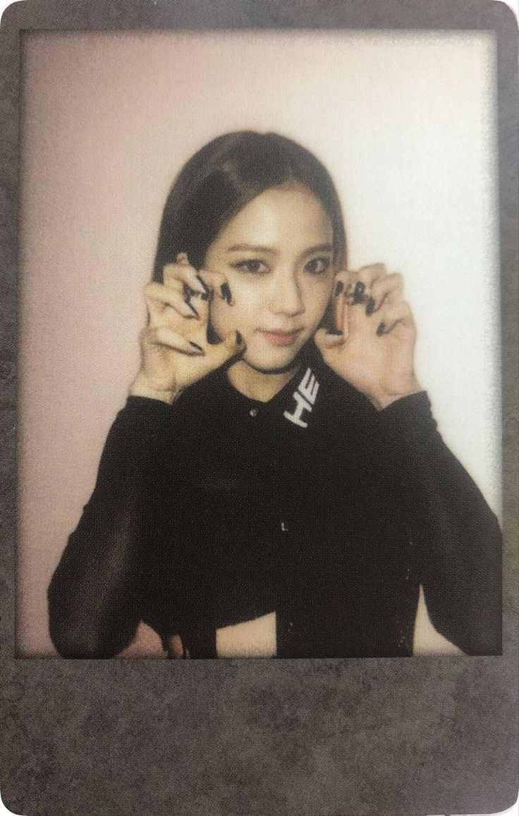 Jisoo BLACKPINK photocard from Polaroid Photocard