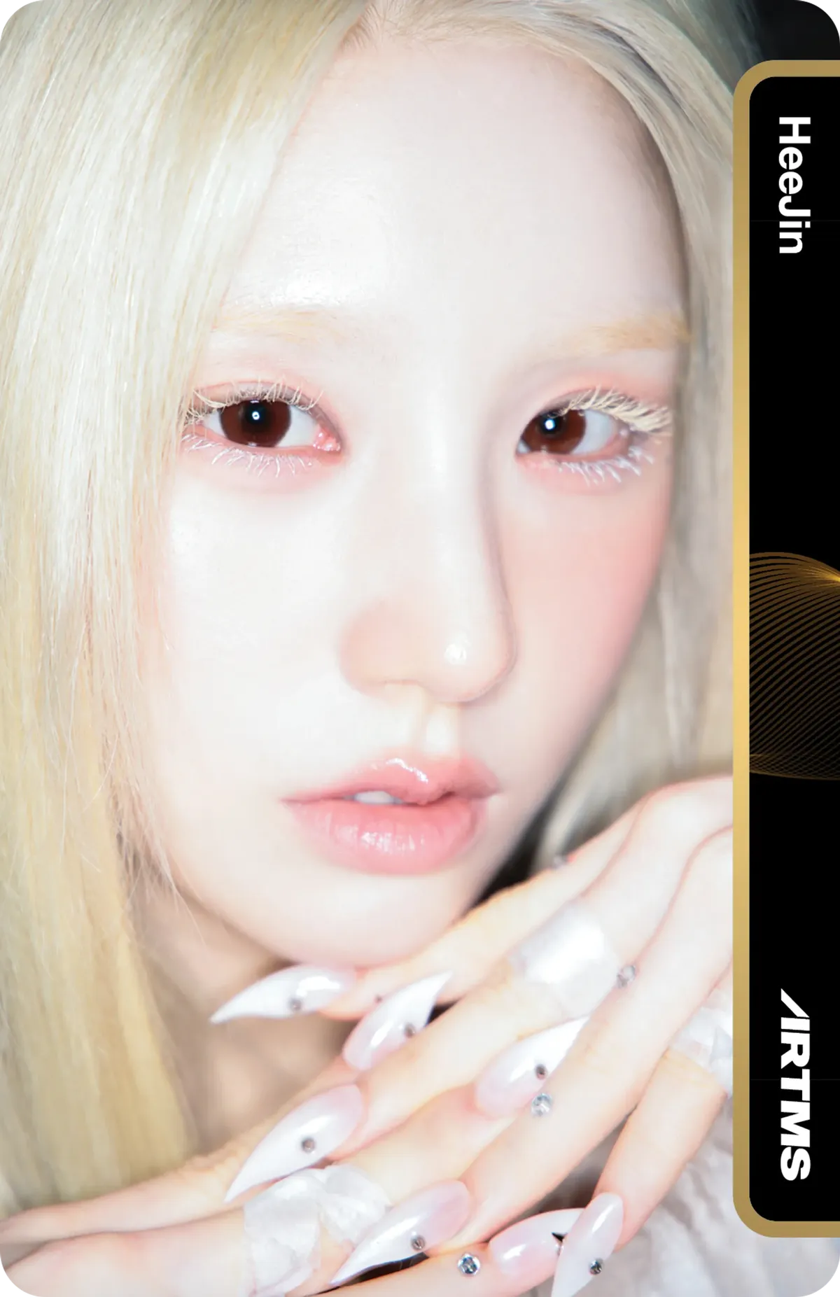 Heejin ARTMS photocard - Hyper-Ego Double Class Objekt