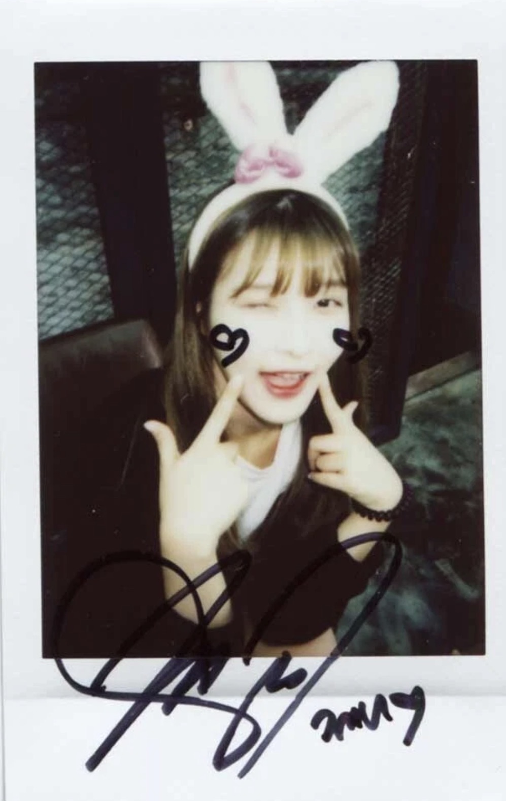 Jenny DIA photocard - YOLO Autographed Polaroid Benefit