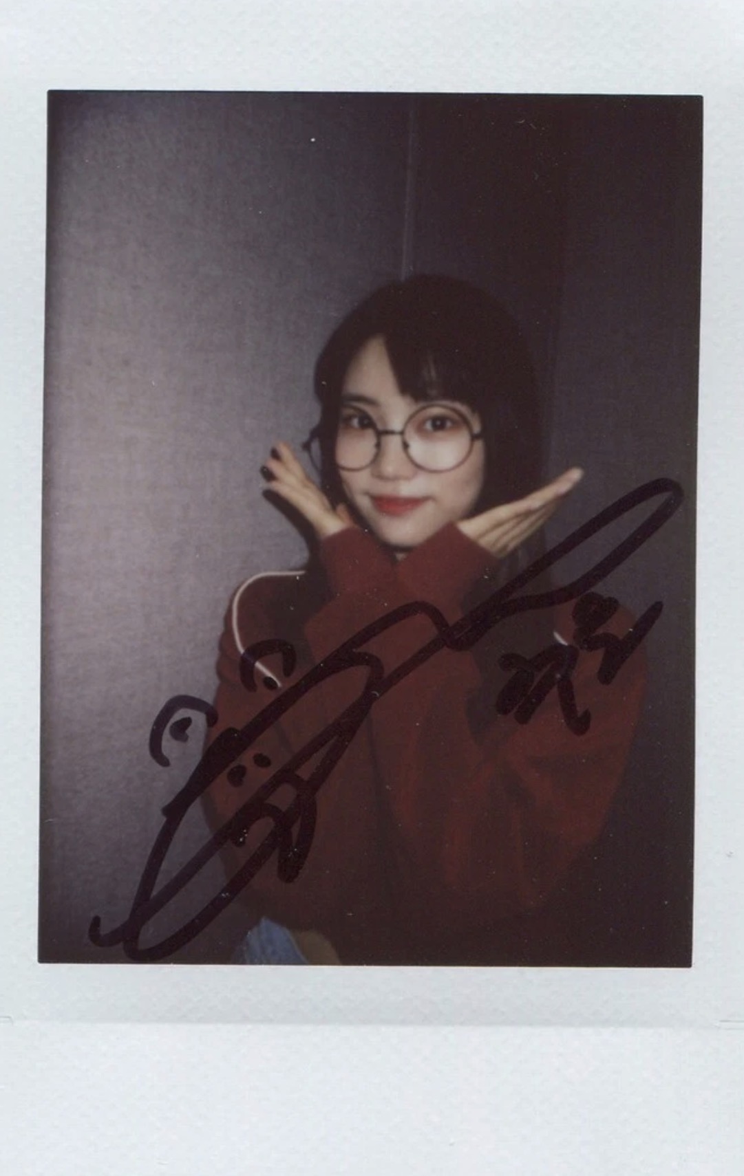 Autographed Polaroid Benefit