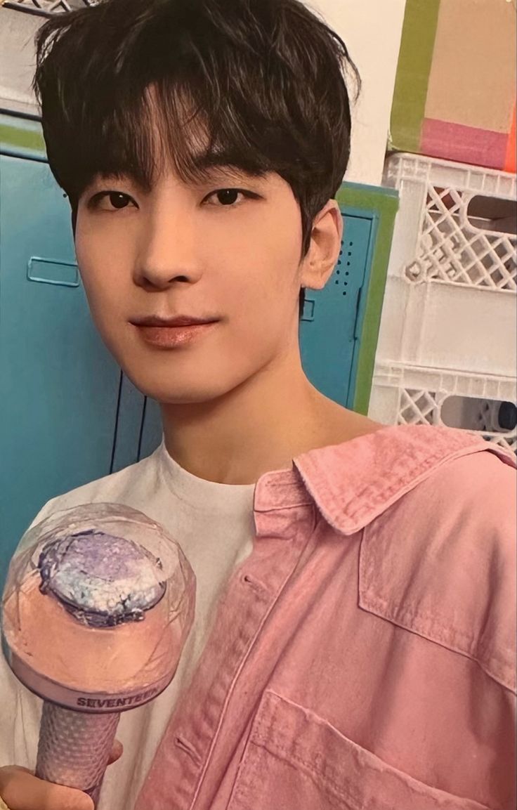 Wonwoo SEVENTEEN photocard from Caratzone Photocard
