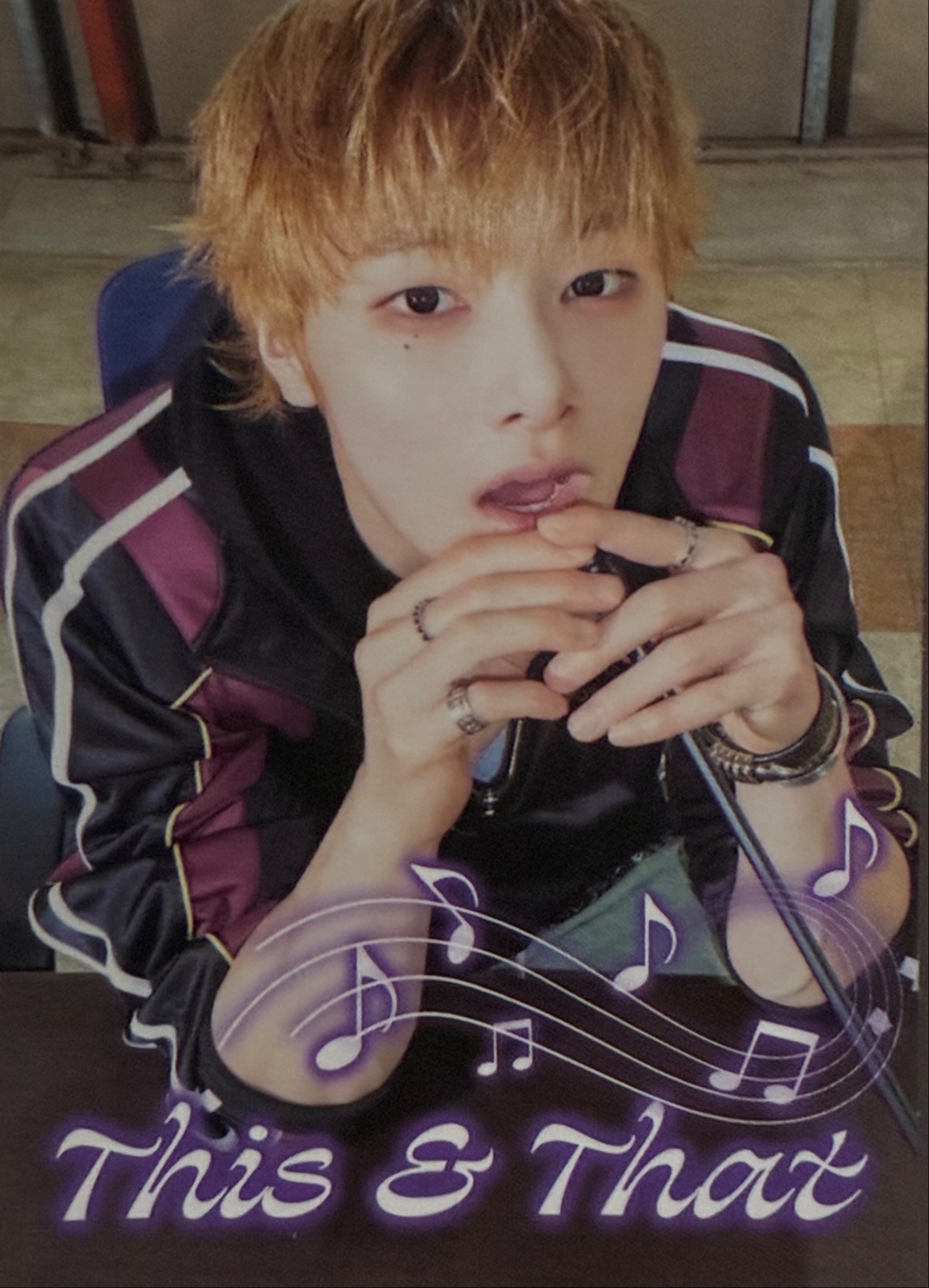 I.N Stray Kids photocard - This & That Sticker Set
