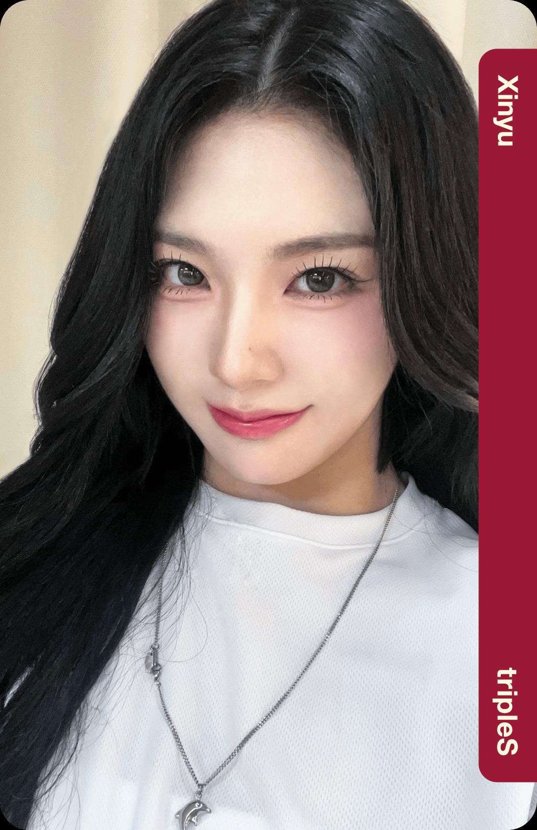 Xinyu tripleS photocard from Double Class Objekt