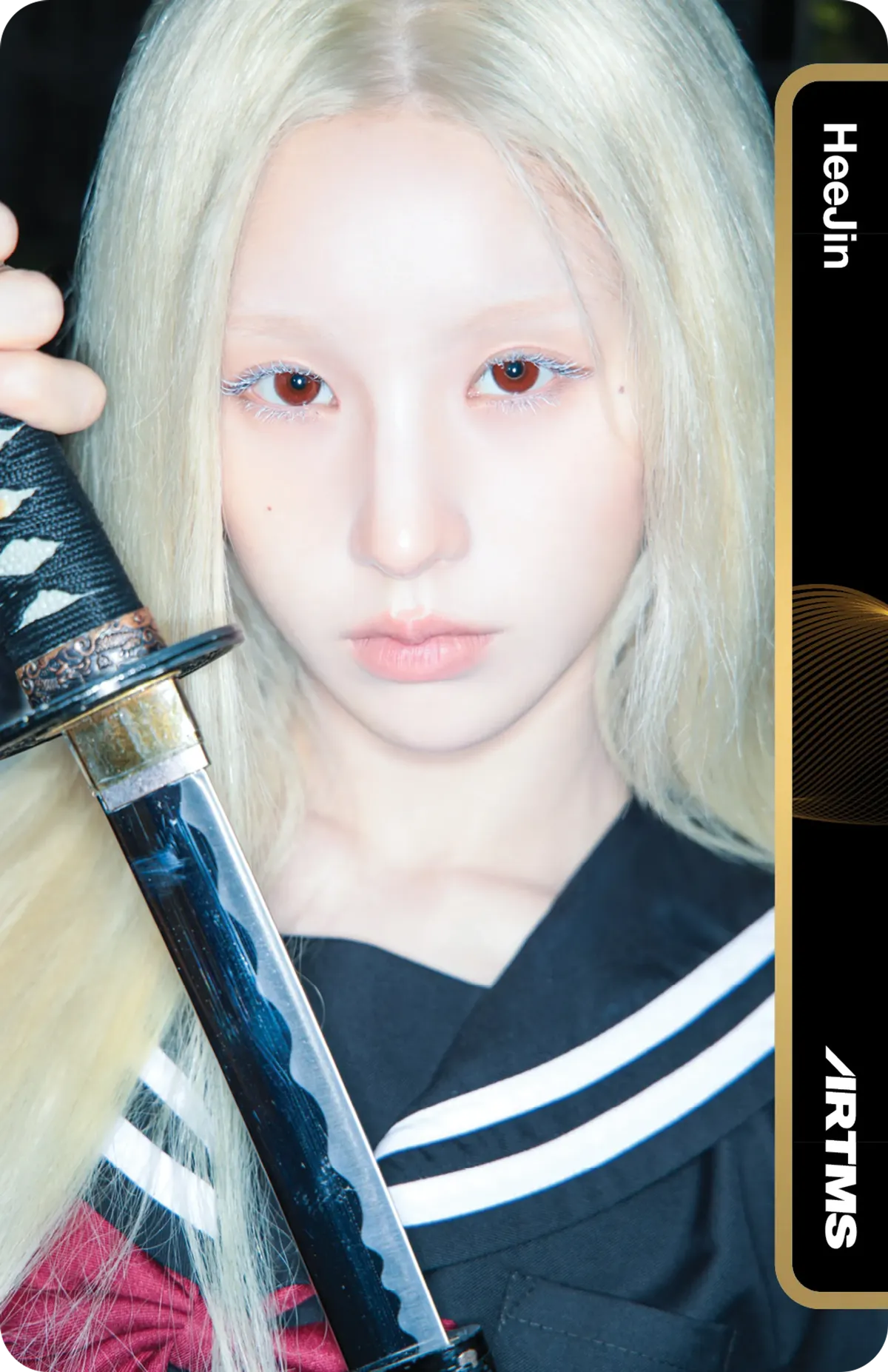 Heejin ARTMS photocard - Hyper-Ego Double Class Objekt
