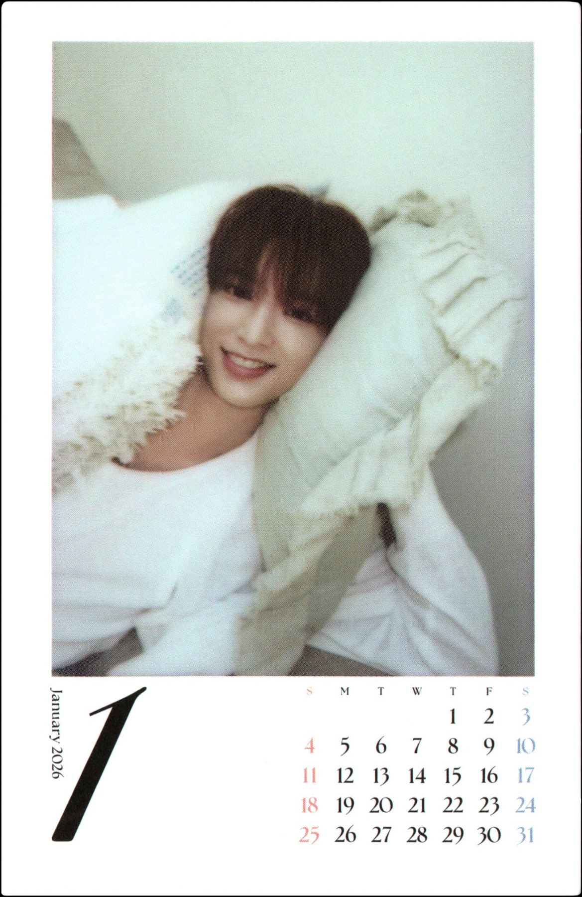 2026 Season's Greetings Instant Photo Calendar