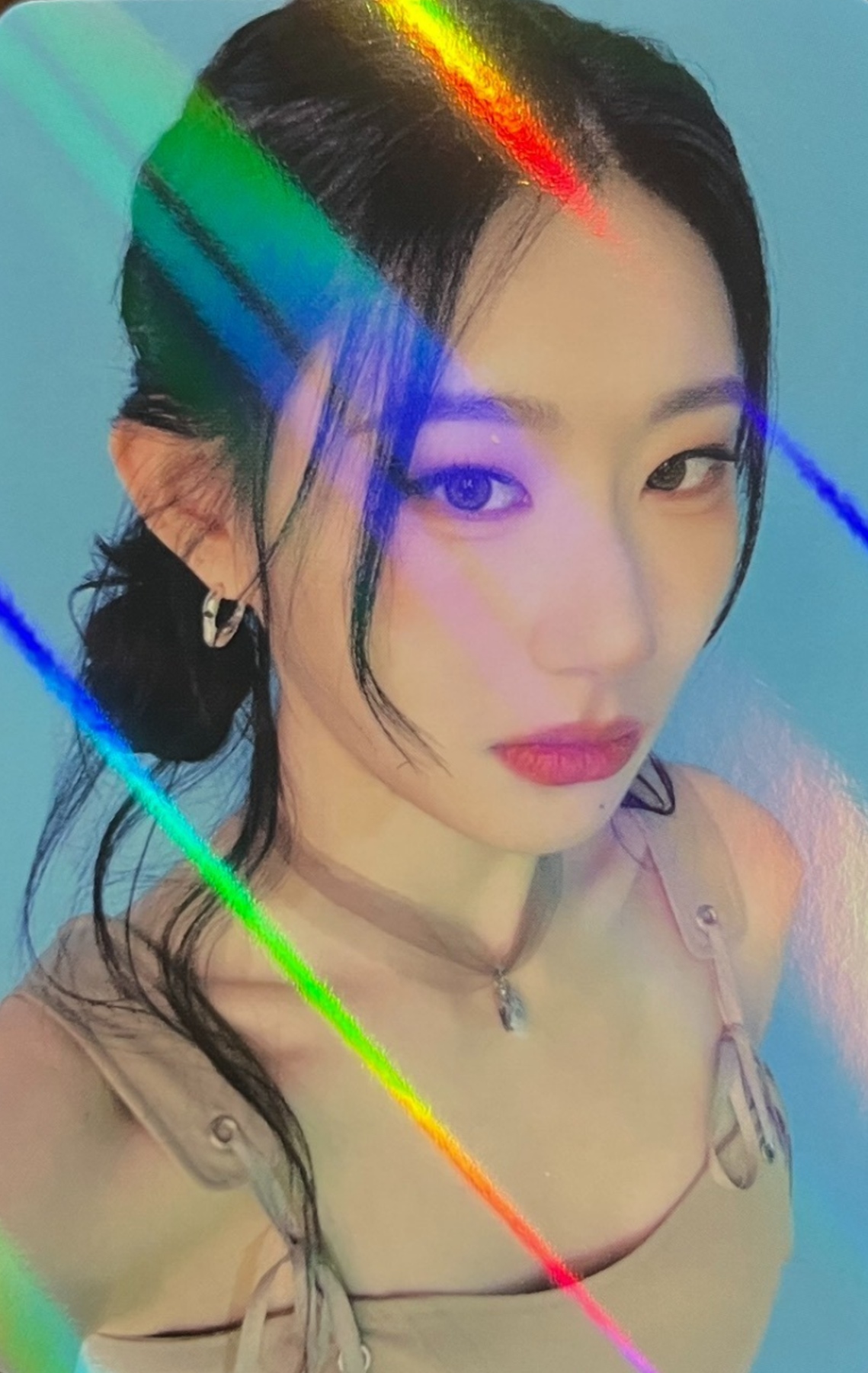 Chaeryeong ITZY photocard from Preorder