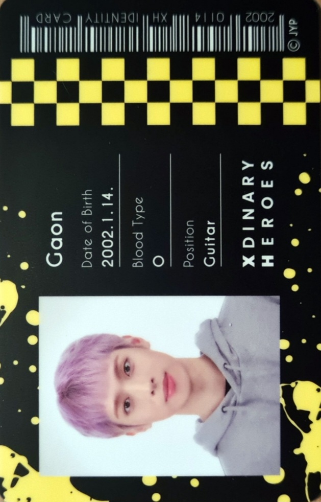Gaon photocard