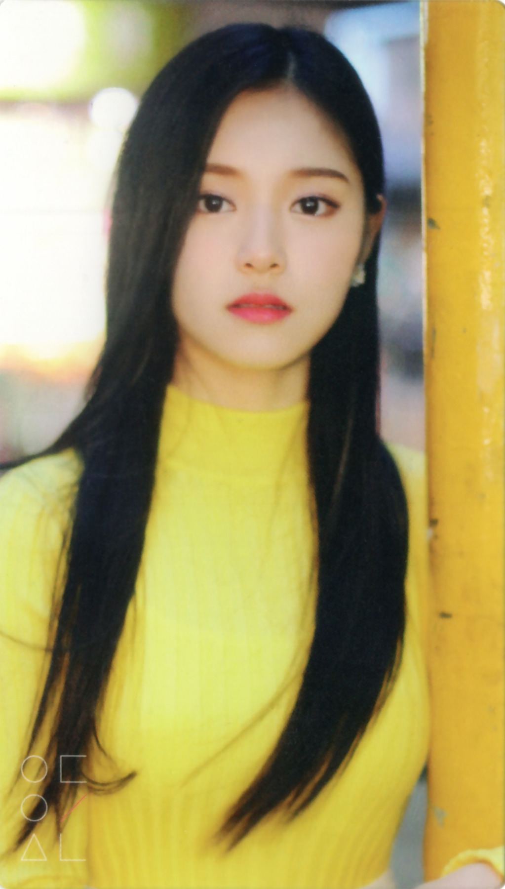 Hyunjin LOONA photocard Clear Card Set