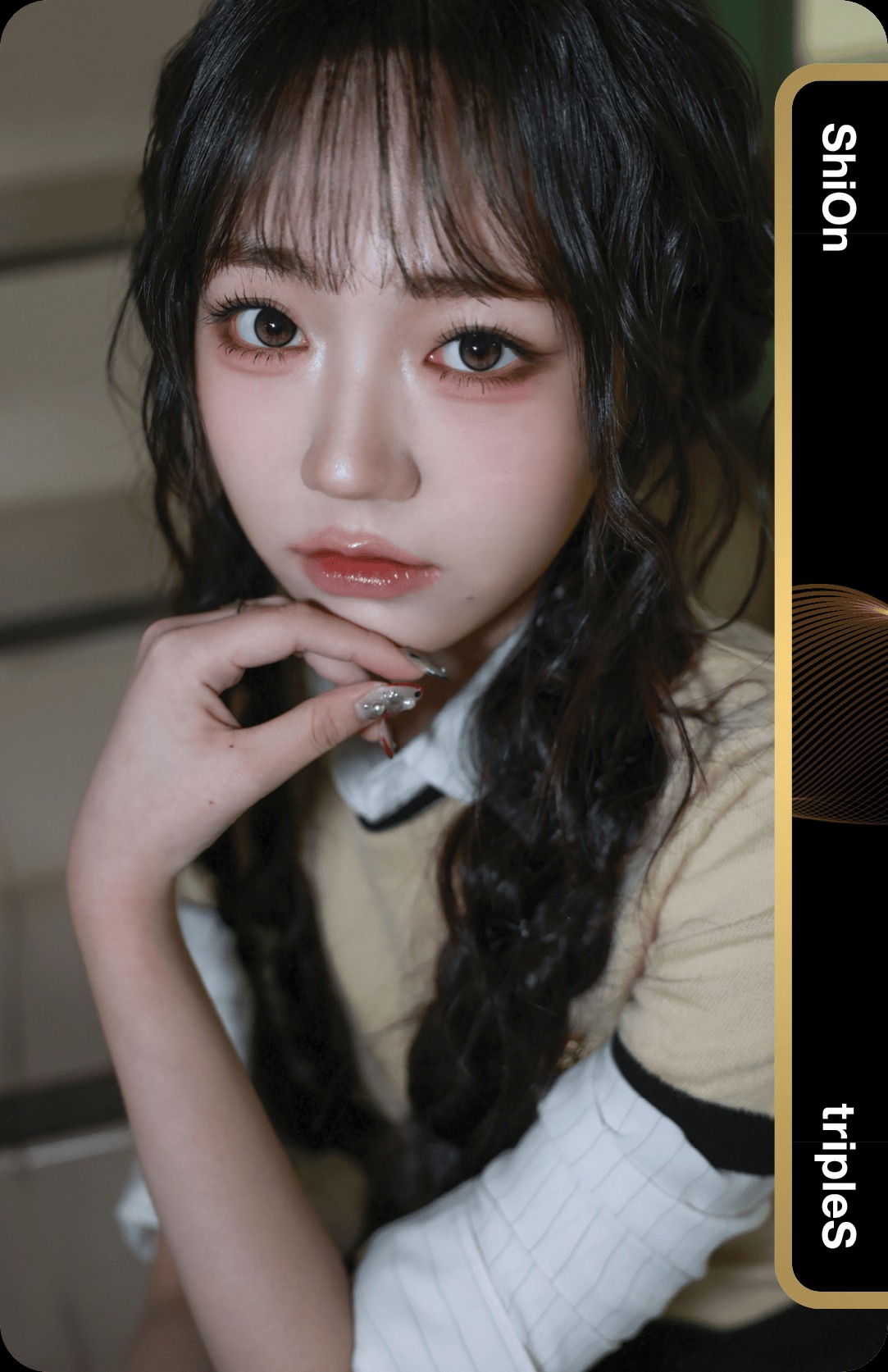 Shion tripleS photocard - Beyond Beauty (msnz) Double Class Objekt