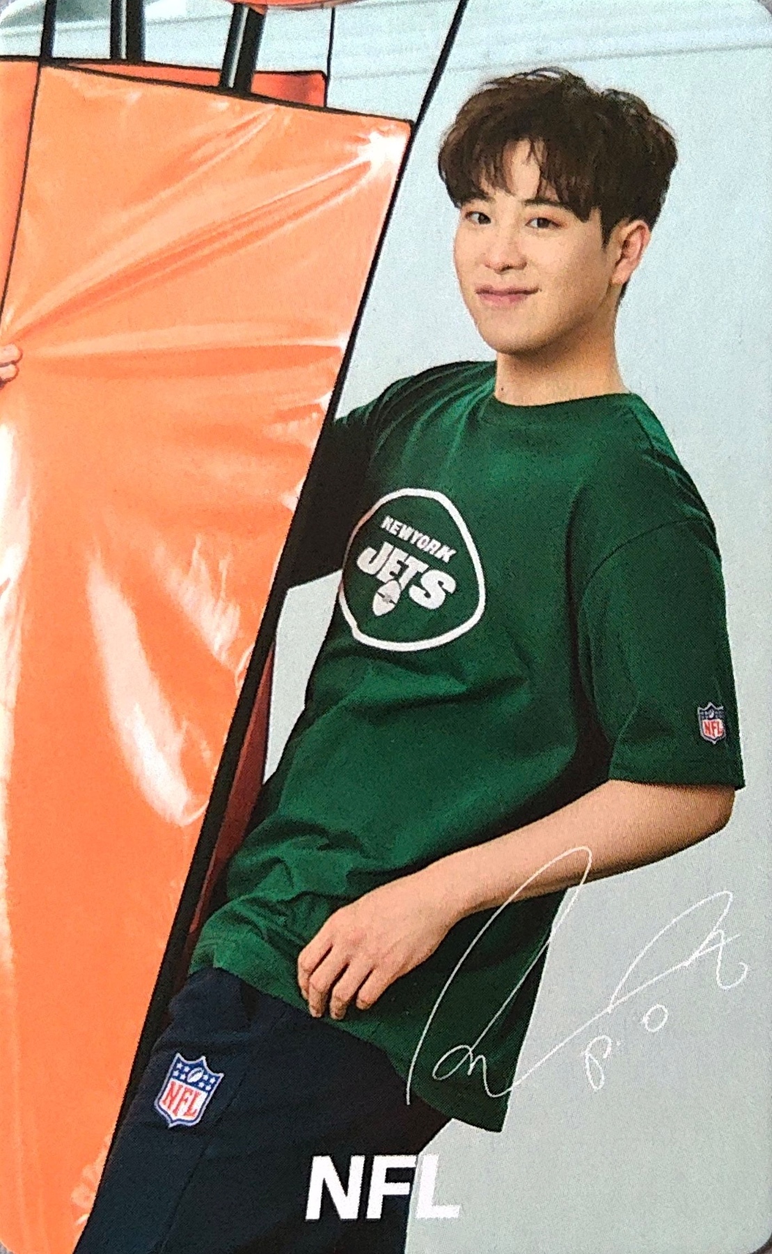 NFL x P.O 50k Won Photocard