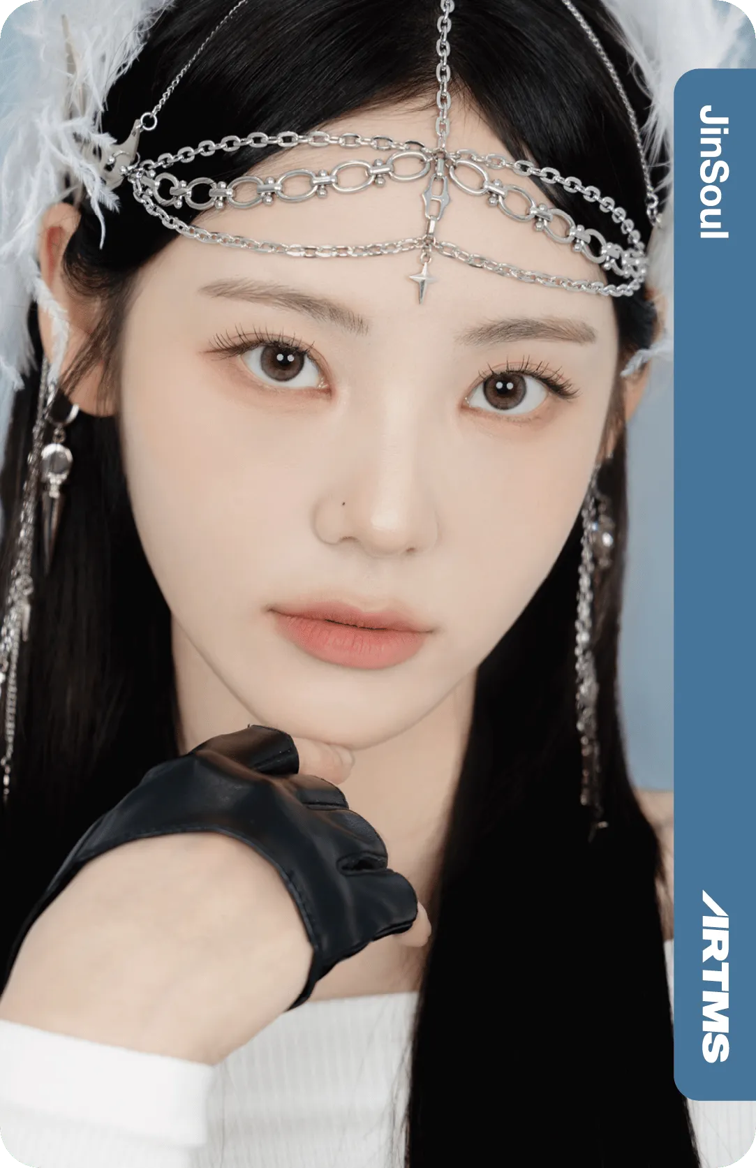 JinSoul ARTMS photocard Cream01 Double Class Objekt